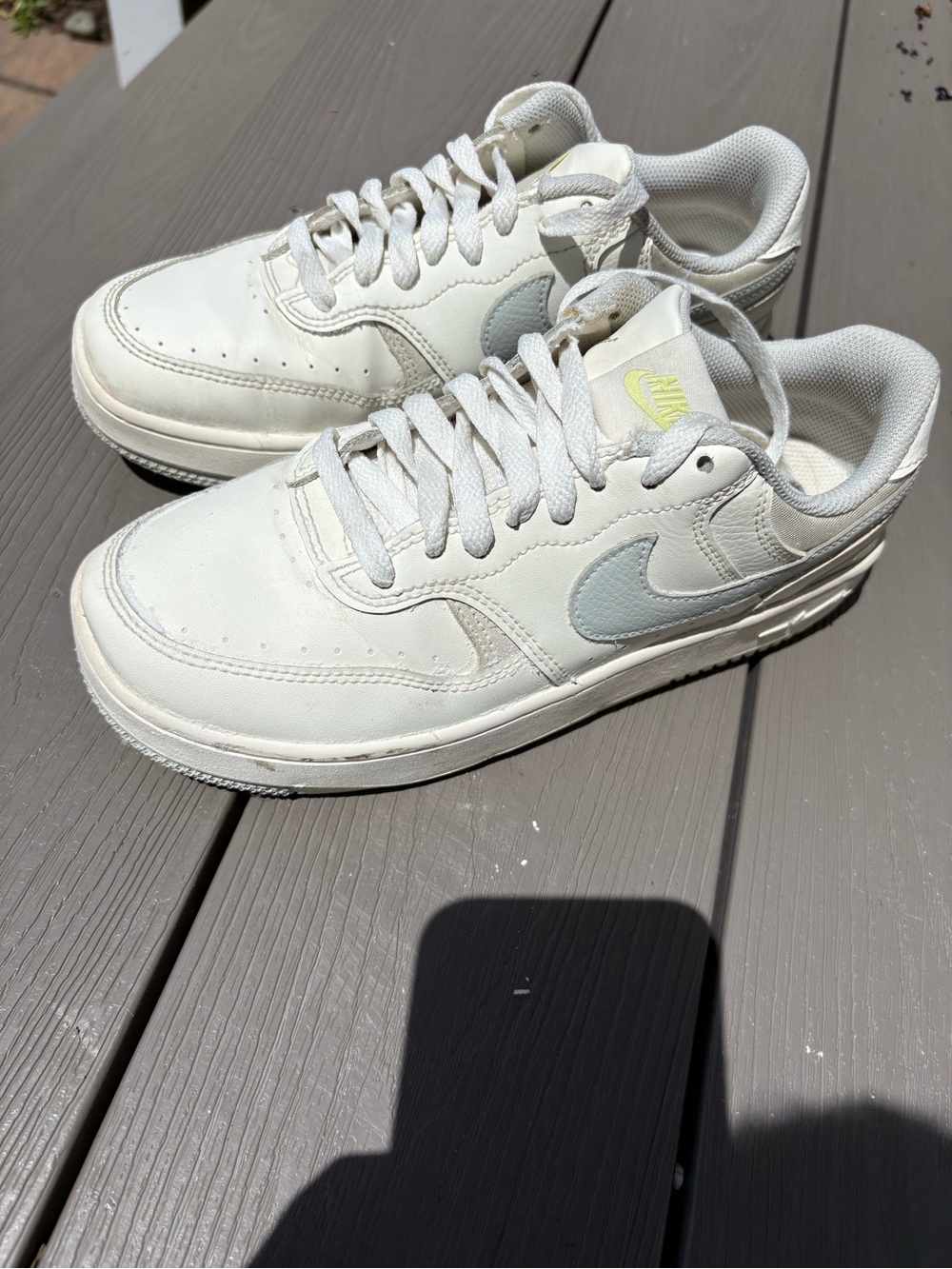 Nike Gamma Force Sail Sea Glass Sneakers Women’s 7.5 White Silver DX9176-107
